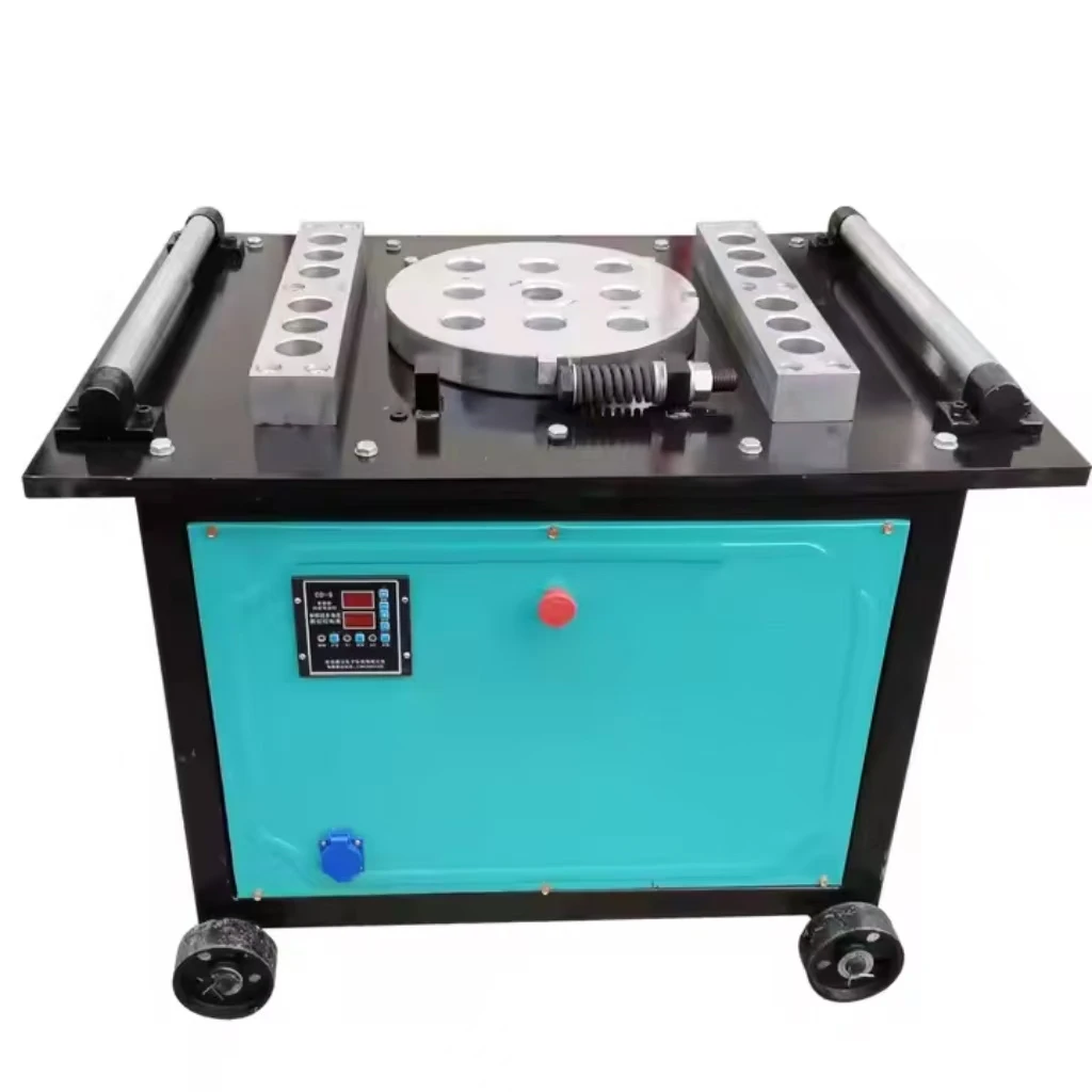 CNC Automatic Pedal Steel Bending Machine, Round Steel Bending Machine, Desktop CNC Steel Bending Machine