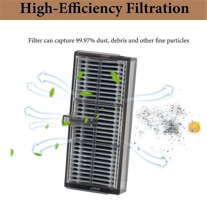 KEOL-Voor Dreame Mova P50 Pro Ultra/ P10 Pro Ultra/ P10 Ultra Onderdeel Tricut Zijborstel Hepa filter Mop Doek Stofzak