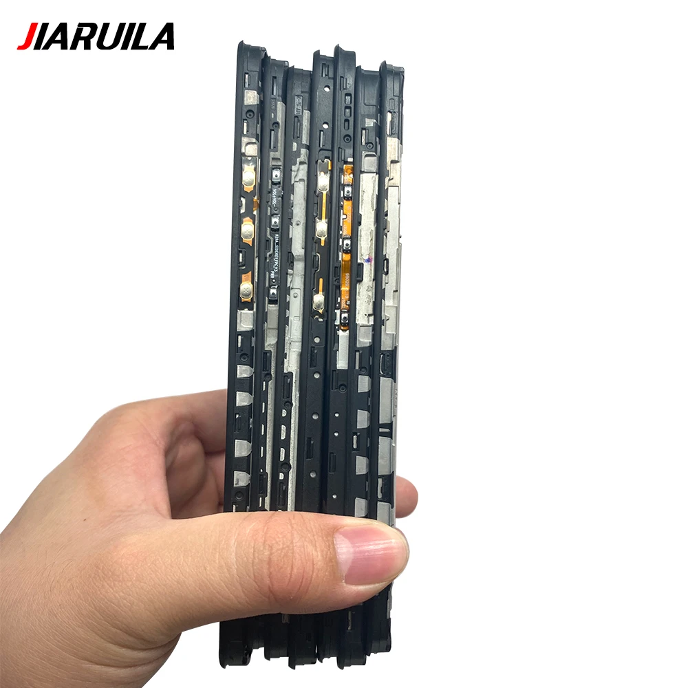 New Metal Middle Frame For Xiaomi Redmi 10 10A 10C 7A 8 8A 9 9A 9C 9T Back Battery Cover Rear Housing Middle Frame Bezel Plate