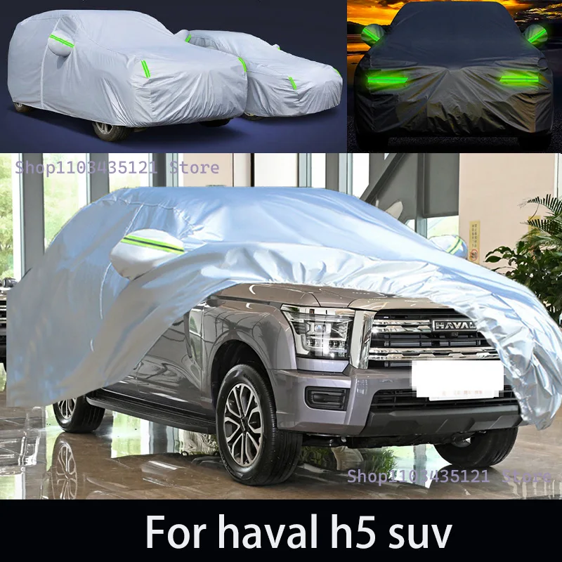 

For haval h5 suv Outdoor Protection Full Car Covers Snow Cover Sunshade Waterproof Dustproof Exterior Car accessories