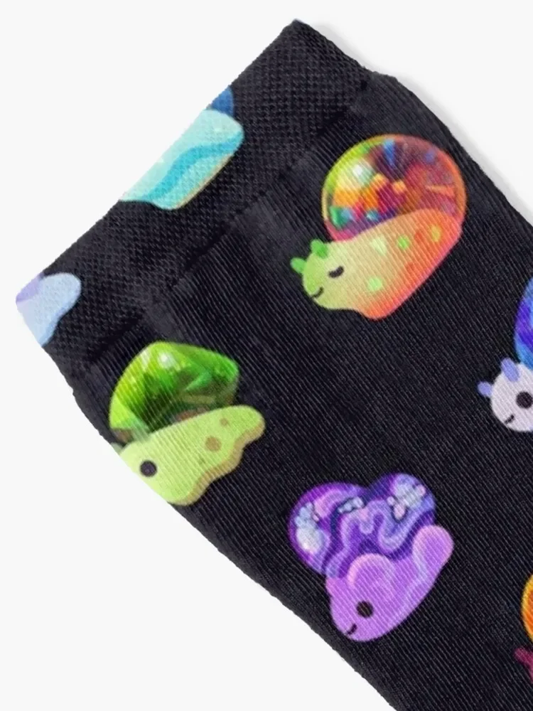 Jewel Snail Socks gym cotton Woman Socks Men's