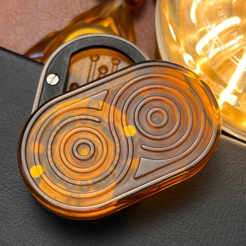 Haloo Player Fidget Mechanical Slider Rotating Magnetic Push Card Plate Sensory Relieve Stress Reducing Toys Adults Anti Anxiety