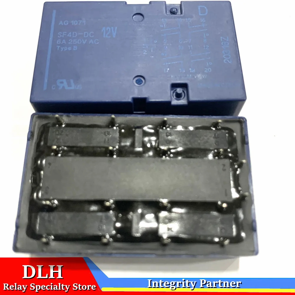 

100%New Relay SF4D-DC12V 6A 18PIN 12V SF4D-DC