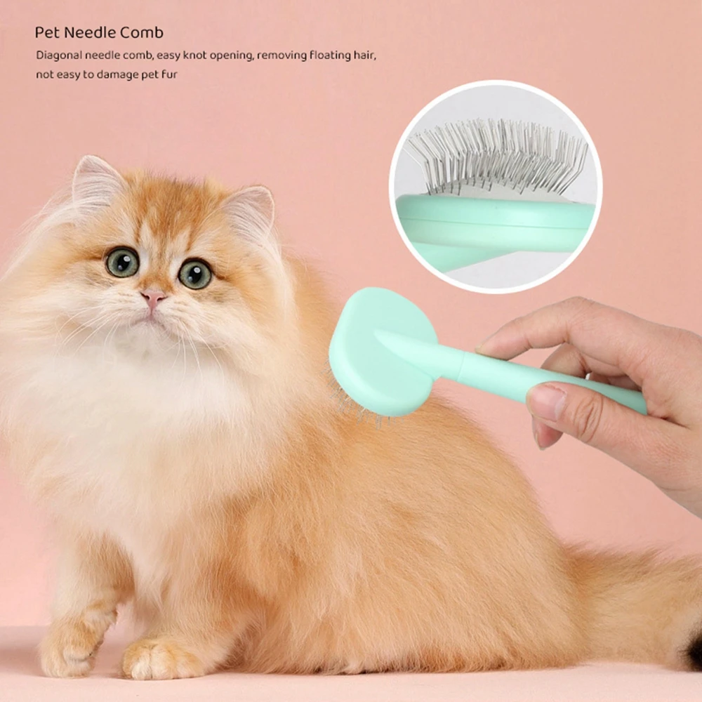 5Pcs Pet Comb with High Strength Teeth Durable Pet Tear Stain Remover Combs Pet Dog Cat Nail Clippers Set Effective Float Hair