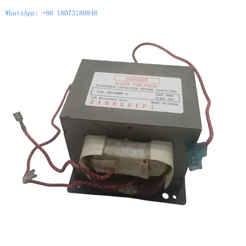 

EI Microwave oven transformer 700W 800W 900W 1000W model 900E-4 replaces the 801 MD-901EMR-1 GAL-800E-4 High Voltage Transformer