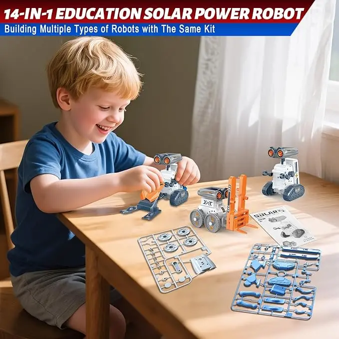 Brinquedos solares para crianças diy brinquedos montados 21 em 1 carro movido a energia solar robô programação ciência elétrica educação brinquedos
