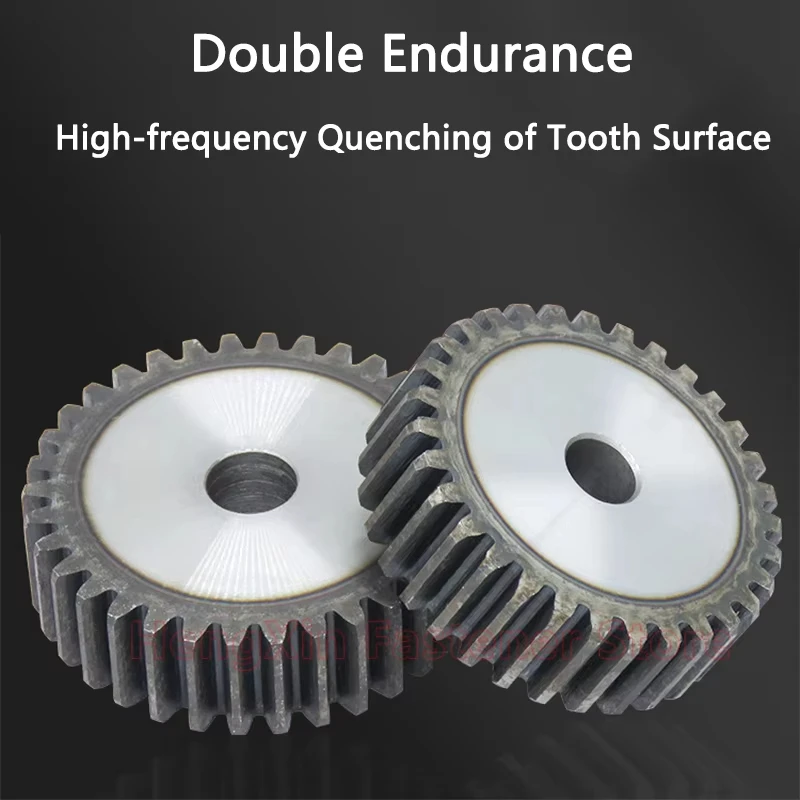 2 مود 45 #   الصلب حفز التروس ترس سمك 20 مللي متر ل 3D CNC 10/11/12 /13/14/15/16/17/1819/20/21/22/23/24/25 الأسنان