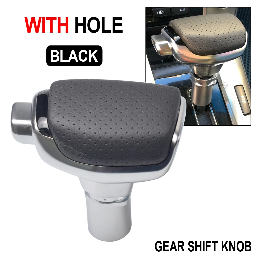 Car Automatic Transmission Gear Shift Head For Buick Regal Excelle GT XT Chevrolet Cruze Renault Koleos Kadjar Leather Gear Shif