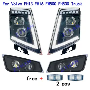 Volvoトラックfh12/16 fm9 21035637 21035638に使用される,左/右ヘッドライト,1ペア - AliExpress