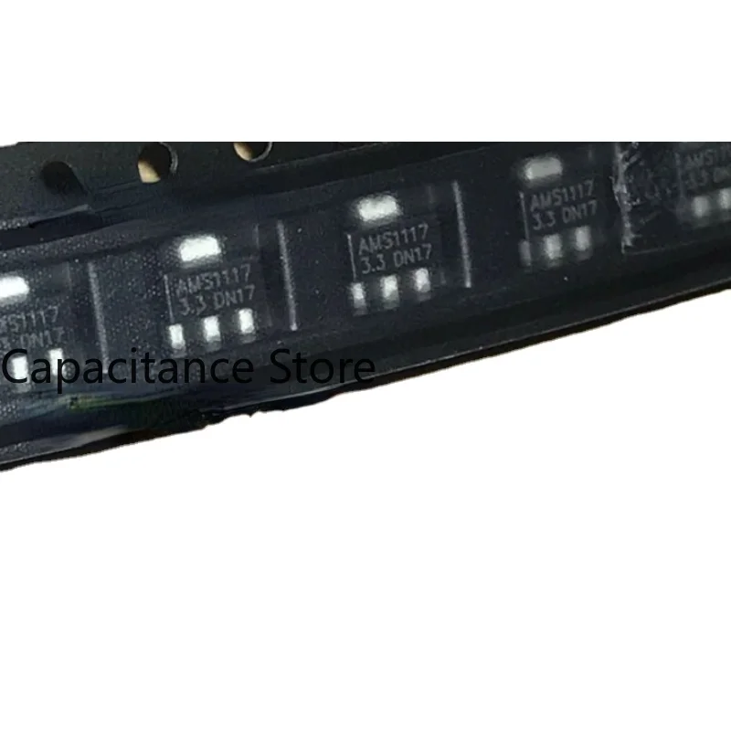 10 шт., новинка, Φ 1117-3,3 V SMD SOT89, линейный регулятор, чип питания IC