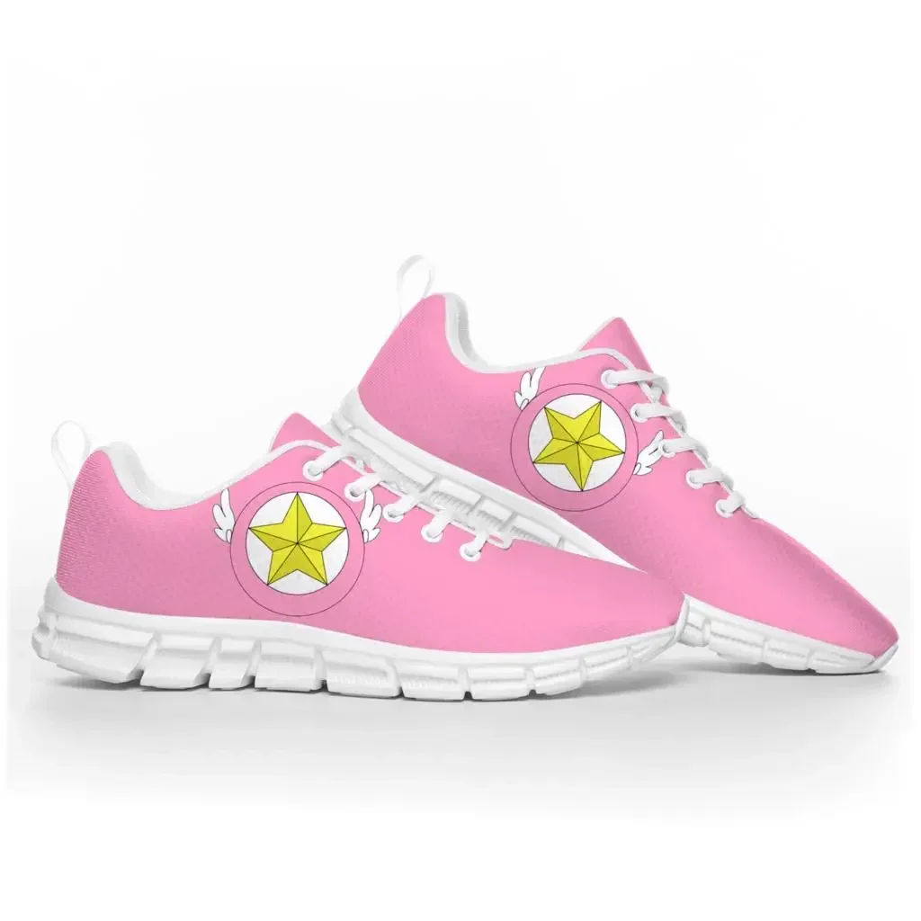 Cardcaptor Sakura Kinomoto Anime Sports Shoes Mens Womens Teenager Sneakers Custom High Quality Couple Casual Shoe