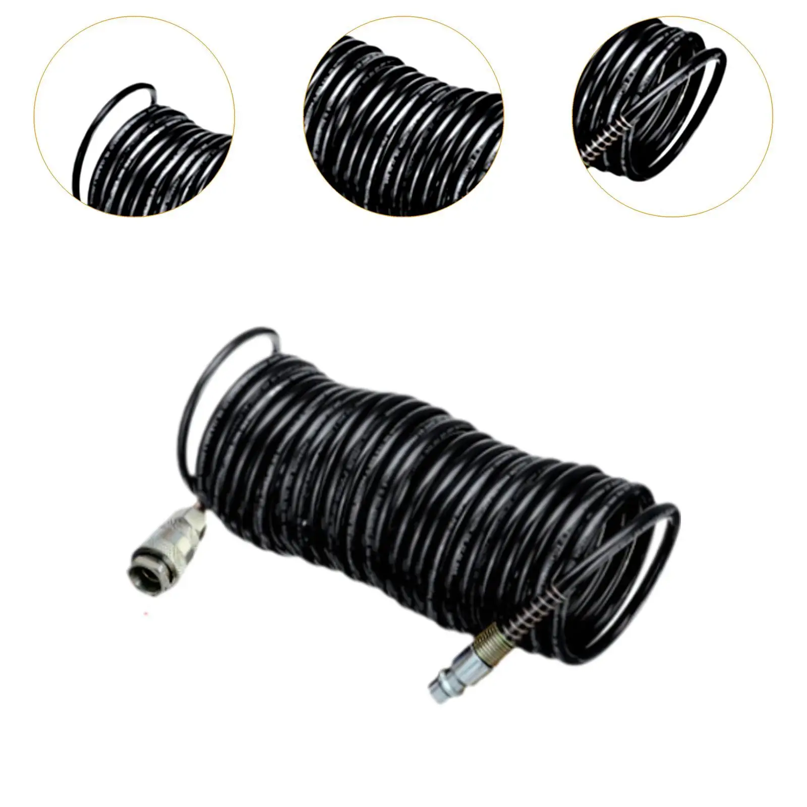 Air Pneumatic Tube Hose Air Tube Unit Pneumatic Tool Recoil Hose for Industrial Use Mechanical Manufacturing Lighting Equipment