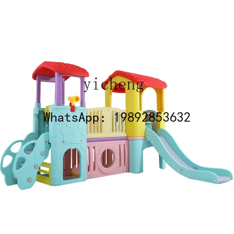 لعبة AD Castle Slide لرياض الأطفال في المنزل الداخلي، لعبة معجزة صغيرة، شريحة كبيرة