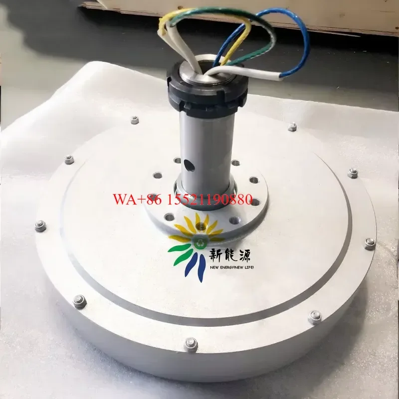 WMWMNU for Tulip Vertical Axis Wind Generator 100W 200W 300W 500W 1KW CE 3 Phase AC PMA Wind Turbine Off Grid System 3 Years