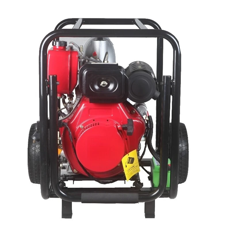 engine water pump for agricultural irrigation - 3-inch outdoor high-flow self-priming water pump
