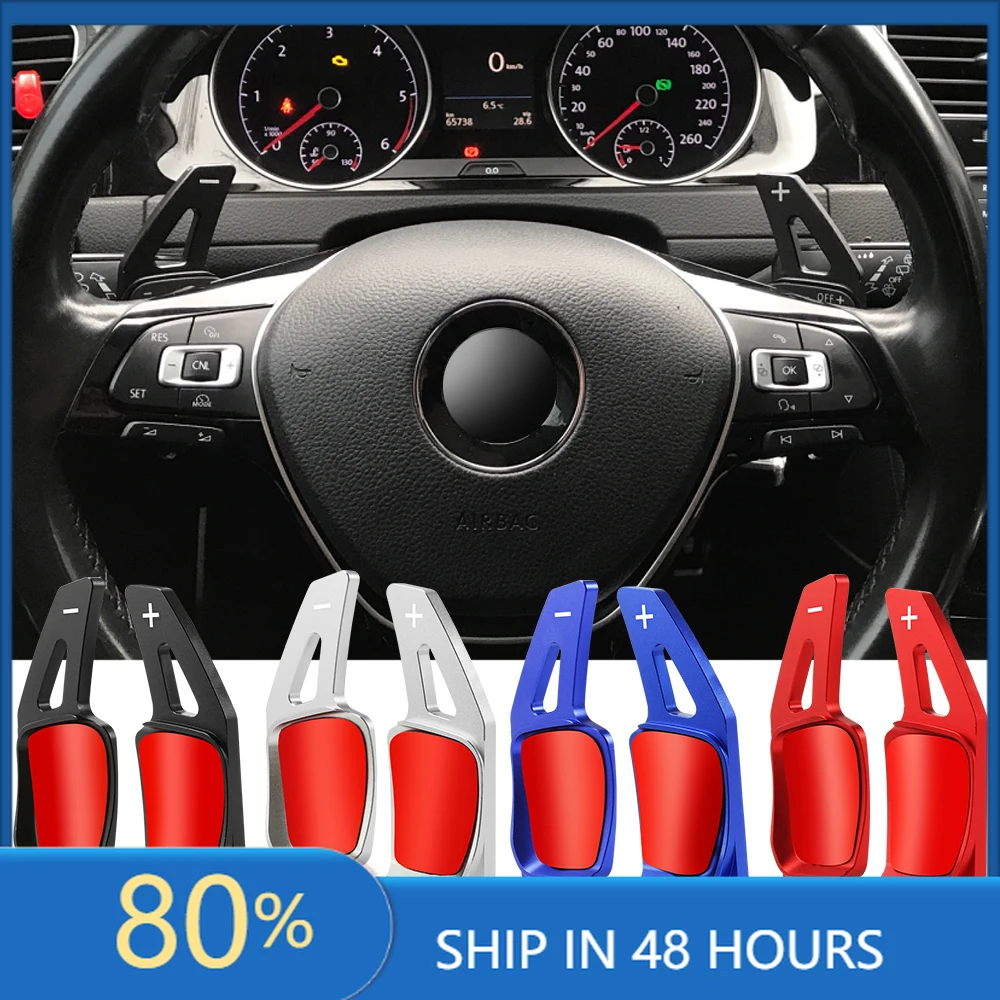 

Алюминиевые эмблемы, удлинитель переключения передач на руле автомобиля для VW Golf 8 MK8 R GTI R Line, аксессуары 2020 2021 2022