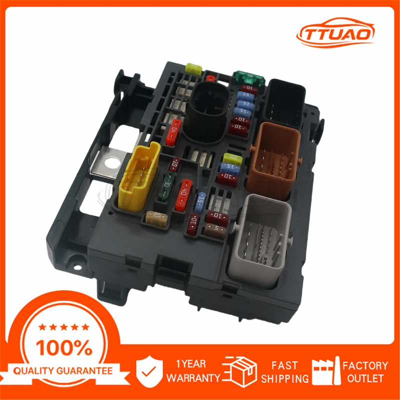 Caja de fusibles 9807028680 Bsm-R03 R04 R05 R06 para Peugeot 307 308 607 807 Citroen C4, repuestos para automóviles, accesorios para automóviles de alta calidad