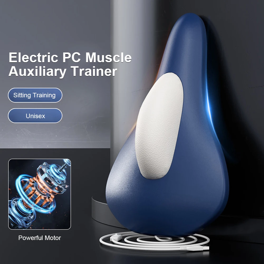 Pelvic Floor Muscle Trainer Type-c Charging Electric Kegel Exerciser Massage Cushion for Men Women Sphincter Bladder Trainer