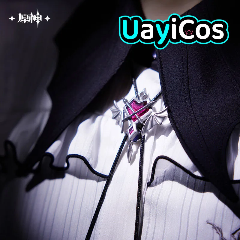 

Necklace Original Genshin Impact Durin Polo Knot Necklace Pendant Chain Jewelry Cosplay Costume Anime Figure Game Toy Gifts