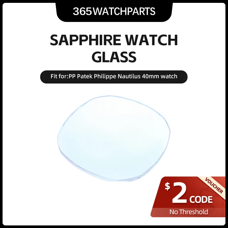 

Sapphire Transparent Toughened Glass Watch Hood for PP Patek Philippe Nautilus 5712 5980 Mechanical Watch