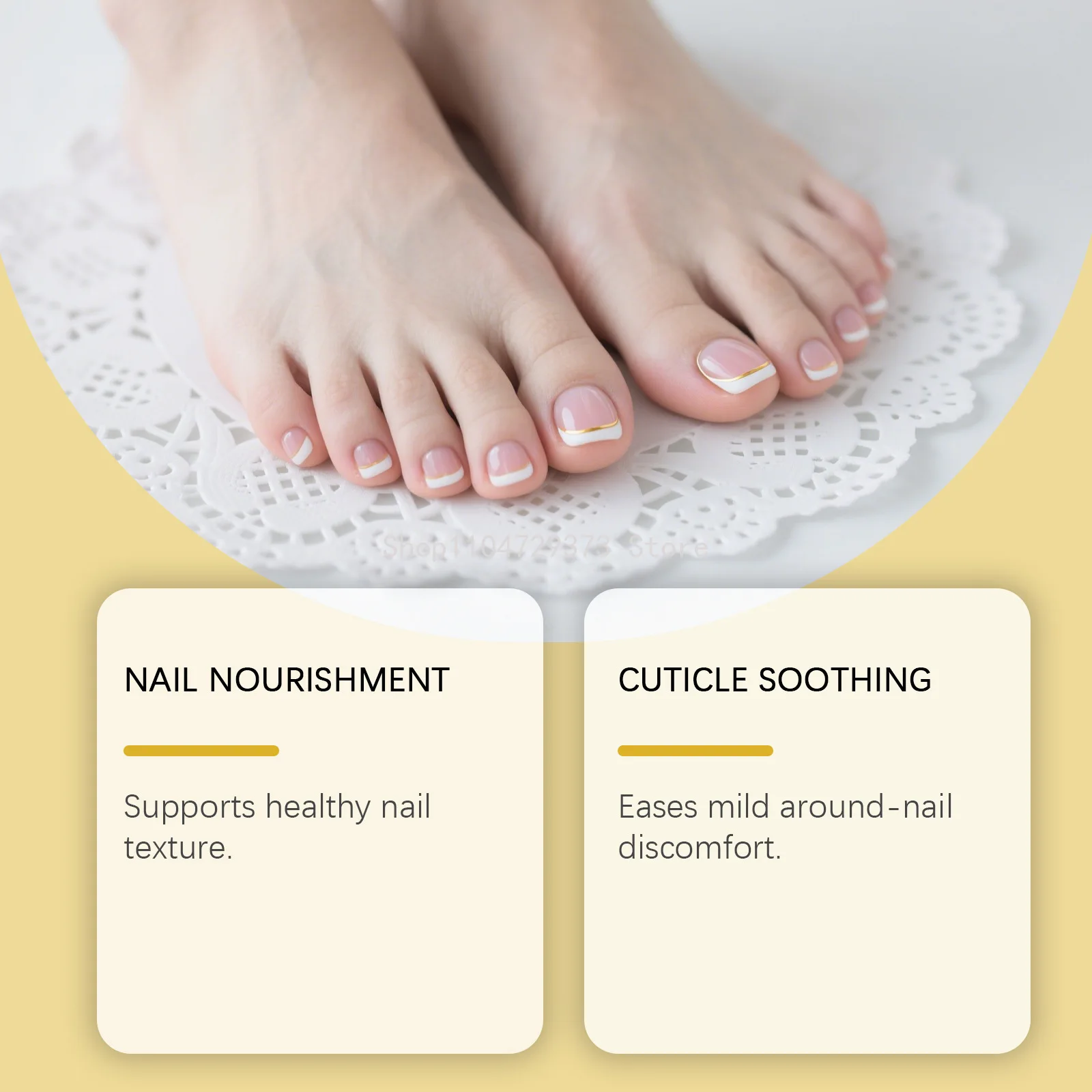 21 Uds. Parches lisos para el cuidado de los dedos de la superficie del clavo, parches hidratantes suaves para el cuidado de los pies, parches adhesivos nutritivos para el cuidado de las uñas, herramienta para el cuidado de los pies