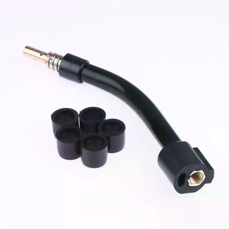 MB-15AK 14AK MIG/MAG Euro Style Welding Gun Goose Neck Bend Black Casing Replacement Part For Welding Guns
