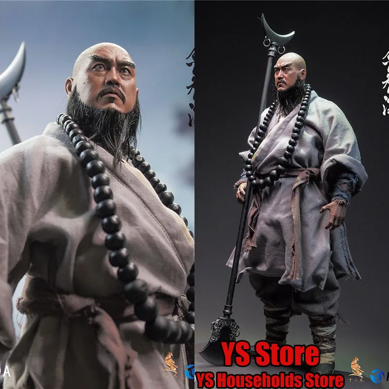 T-010 1/6 Scale Water Margin Novel Priest Hwa Brave Tough Guy Soldeir Model Delicate Simulation 12