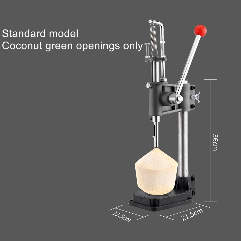 

Coconut opener commercial stainless steel knife coconut green special openers hole opener portable coconut tools