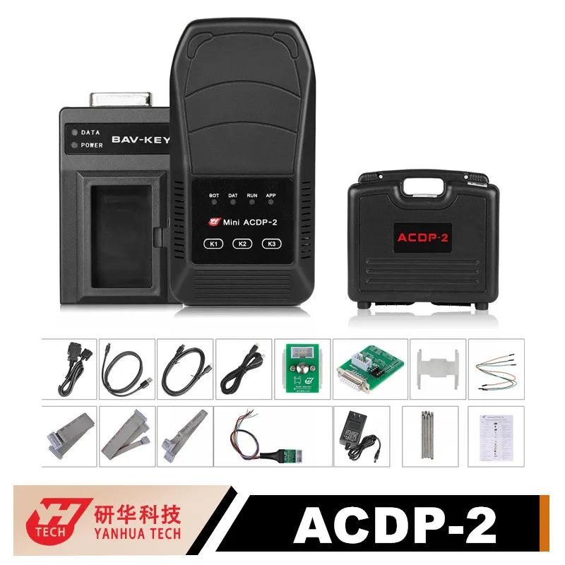 

Мини-программатор Yanhua ACDP-2: базовый модуль, поддержка USB и беспроводного подключения, без пайки, работает на ПК/Android/iOS