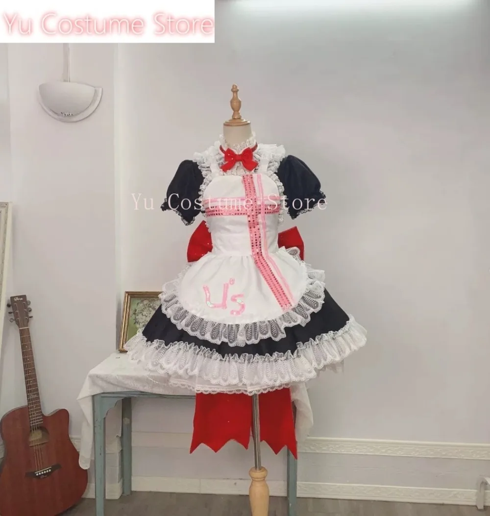 Yu Costume Lovelive Kosaka Honoka Maid Outfit Cosplay Costume Cos Game Anime Party Uniform Hallowen Play Role Clothes Clothing