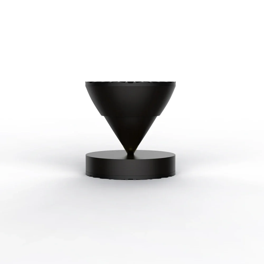 4 ペア 23 ミリメートル * 19 ミリメートル黒檀チューブアンプスピーカーアンプ CD HIFI ショックスパイク diy アンプ木製フィートスパイク自己粘着