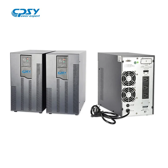 High Frequency Online UPS 3kVA 220V 50Hz Uninterruptible Emergency Backup  2 Hours Power Supply