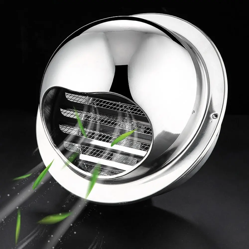 Durable Stainless Steel Air Ducting Home Ventilation Exhaust Wall Ceiling Grille Cover Vents Cap Exhaust Cover Air Vent Cover