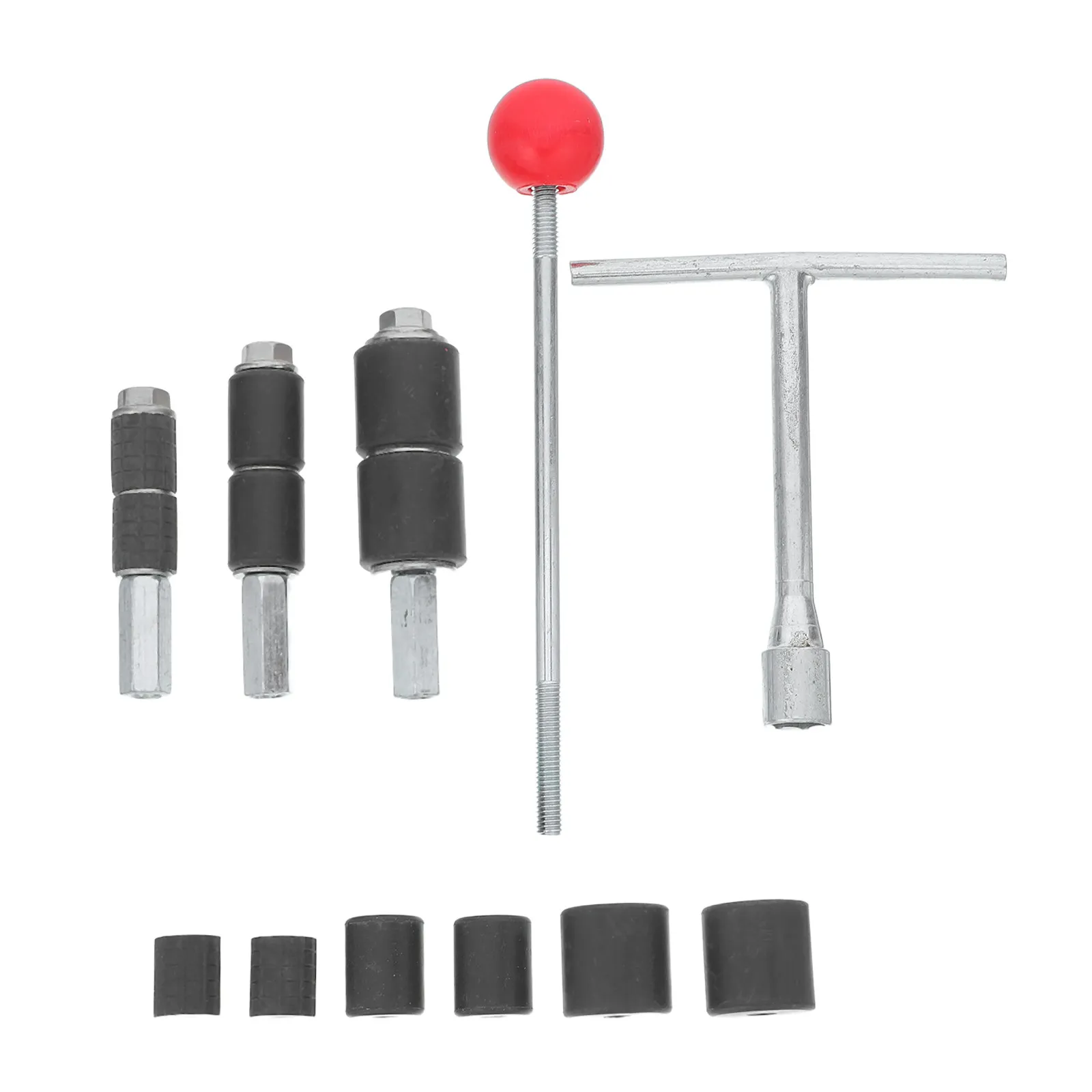1Set Water Pipe Stop Pin Stainless Steel Hex Lock Rubber Gasket Universal Plumbing Repair Pin Emergency Leak Stop Tool Hot Water