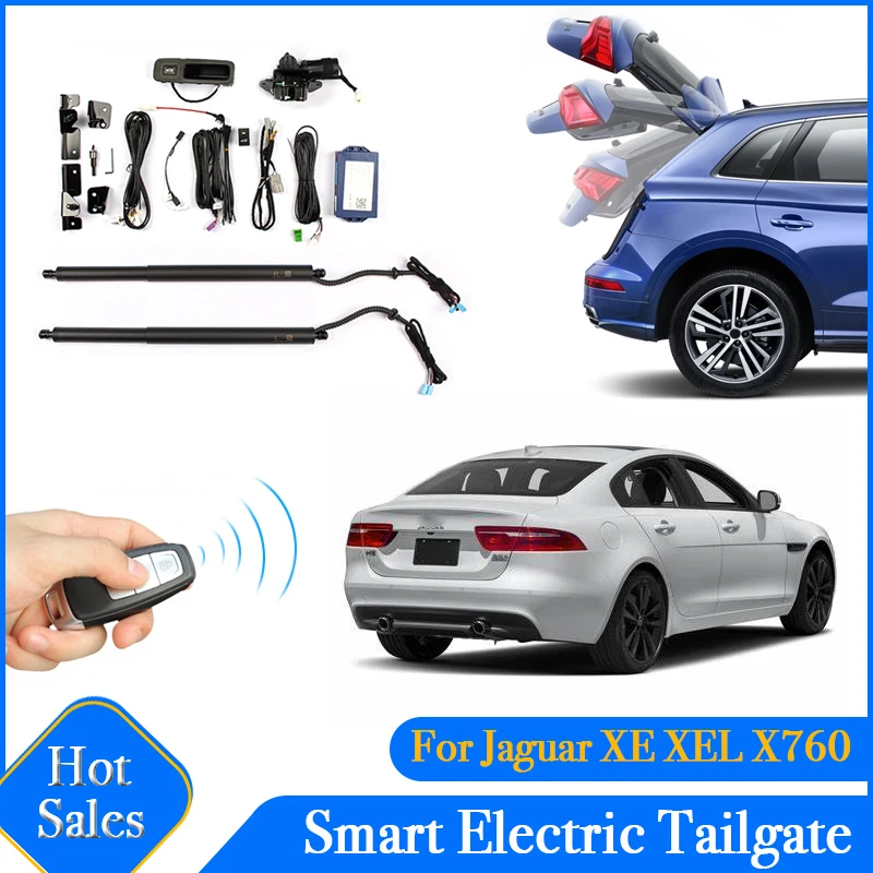 

Car Power Trunk Opening Electric Suction Tailgate Intelligent Tail Gate Lift Strut For Jaguar XE XEL X760 2015~2024 Special