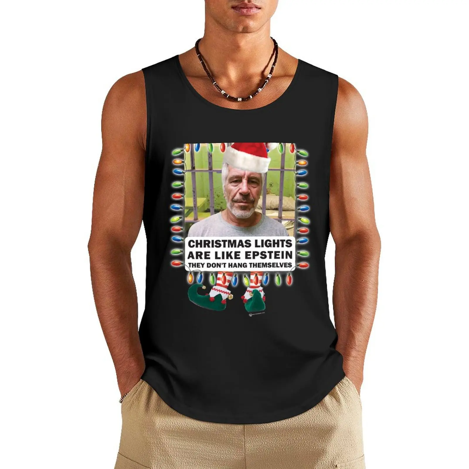 

No They Don't Tank Top gym clothing men Man sleeveless shirt