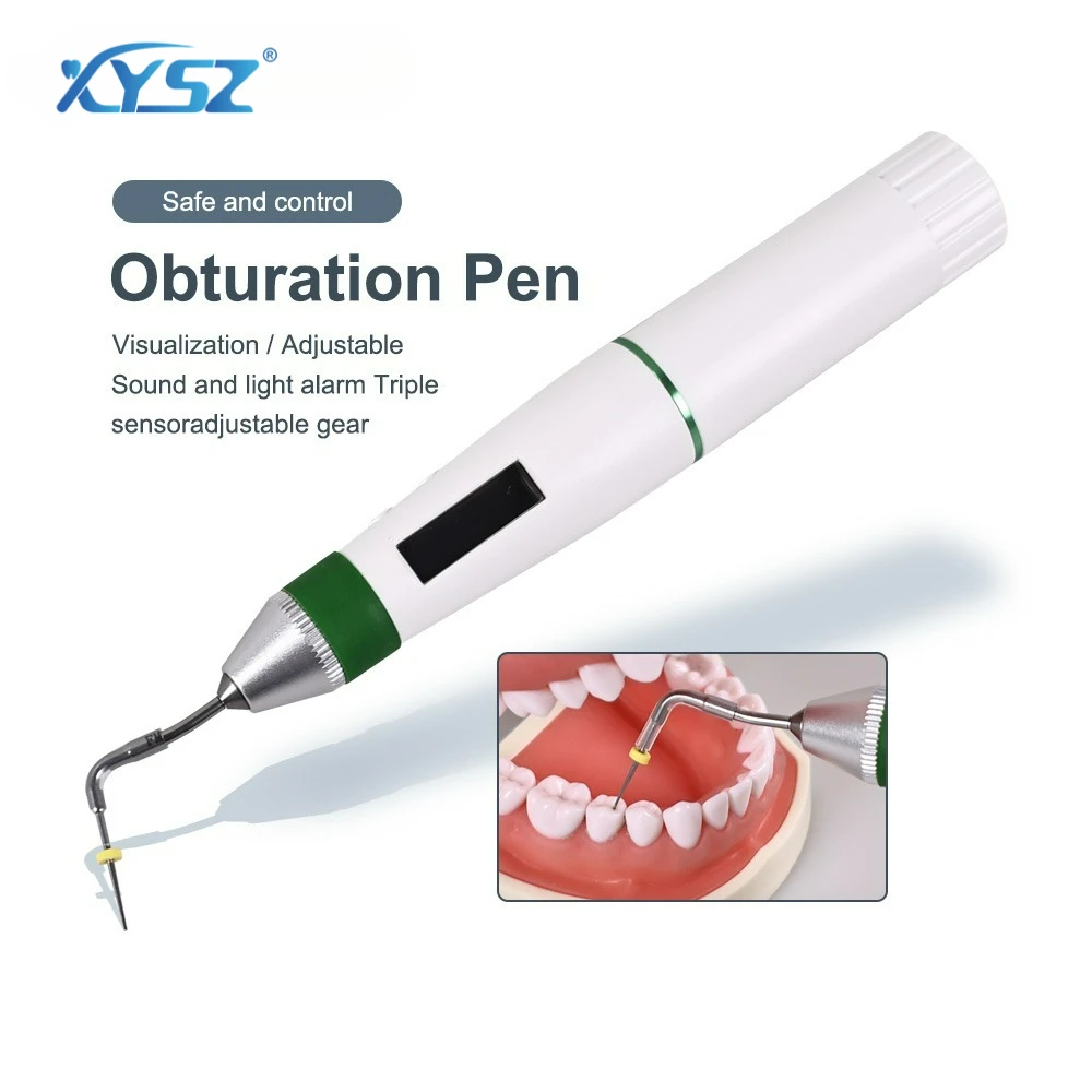 Dental Gutta Percha Obturation Pen with Cutting and Pressing Root Canal Filling System 360° Operation Endo Hot Melt Filling Tool