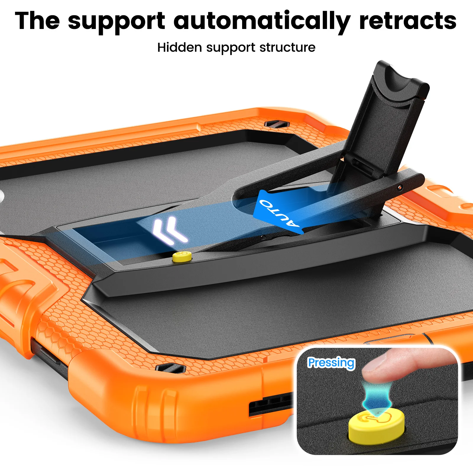 Kickstand Rugged Case Universal For Xiaomi Poco Pad C1 Redmi Pad 2 9.7 2026 9.7 inch Heavy Duty Armor Cover 3-Layers Shockproof