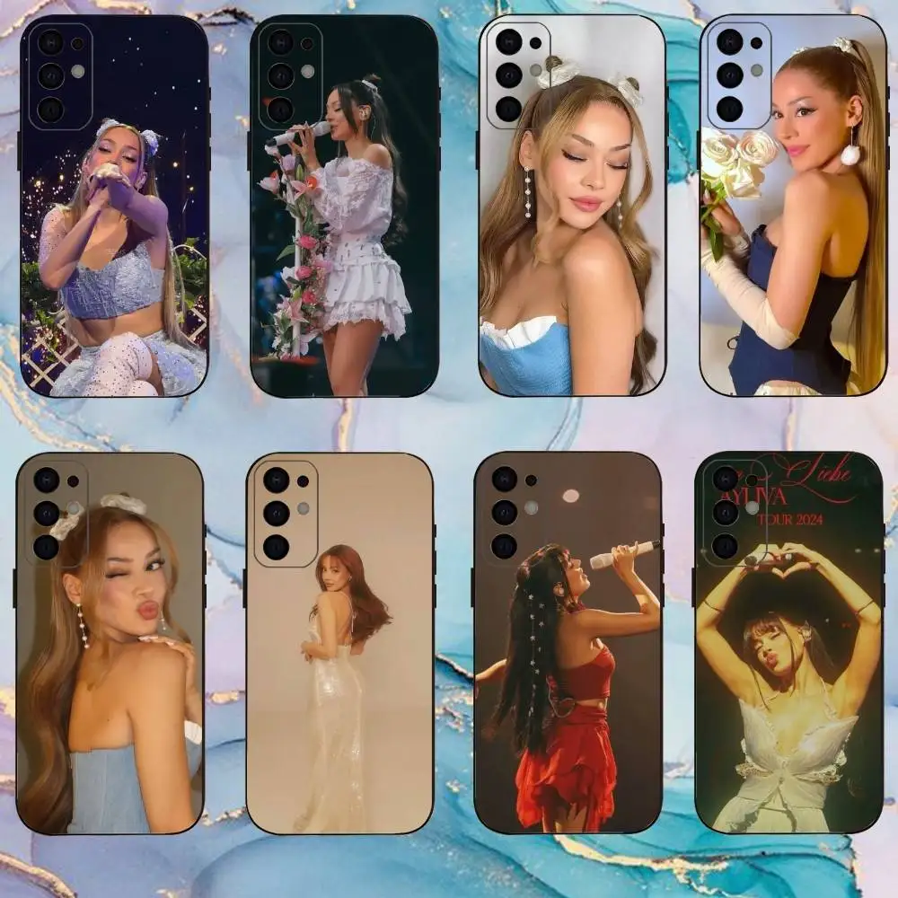 

A-Ayliva Singer Phone Case For Samsung S25,S24,S21,S22,S23,S30,Ultra,S20,Plus,Fe,Lite,Note,10,9,5G Black Cover