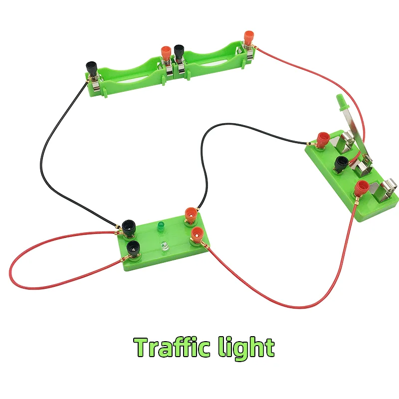 물리학 교육을위한 학생 전기 회로 키트 학교 실험실 학습 전자기 실험 교육 보조 과학 장난감