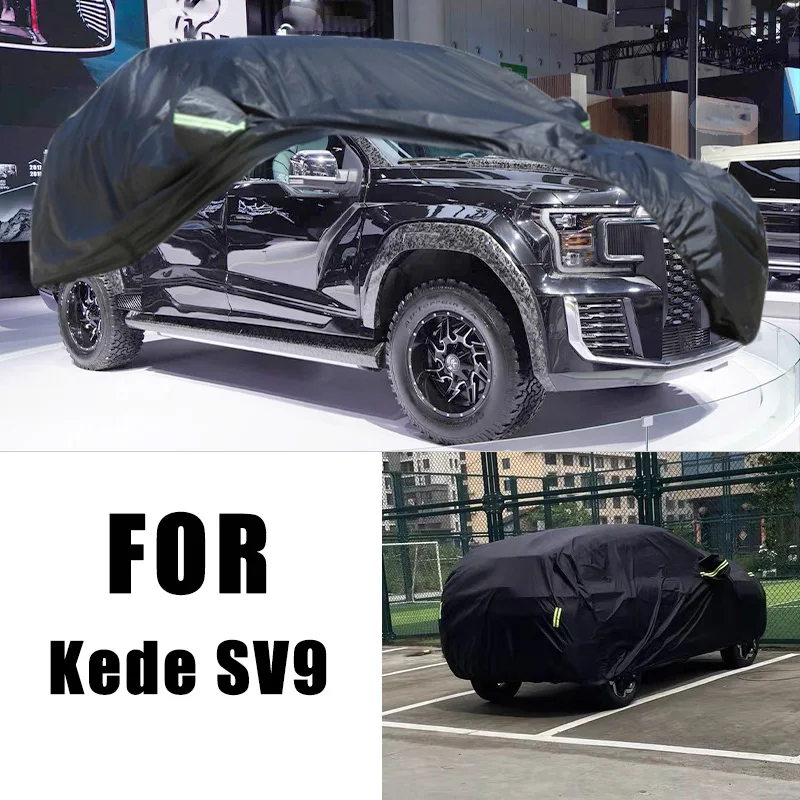 

For Kede SV9 All-Weather Car Covers 6-in-1 Waterproof Dustproof UV Proof Snowproof Scratch Resistant Protection
