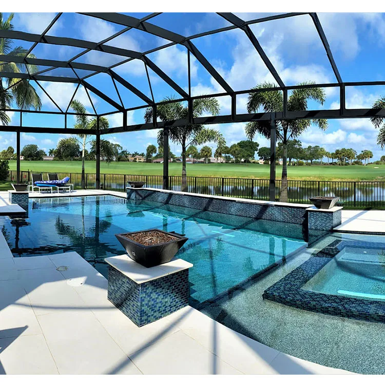 Pool Enclosure Adjustable Retractable Screen Waterproof Mosquito Net Pool and Patio Insect Meshpromote sales