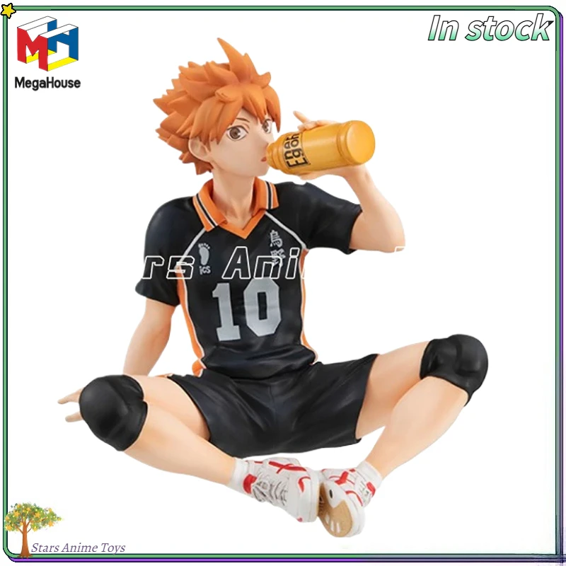 

Оригинальный MegaHouse GEM Series Haikyuu!! Хината Шойо на руке Аниме Фигурки Коллекция Украшения Модель