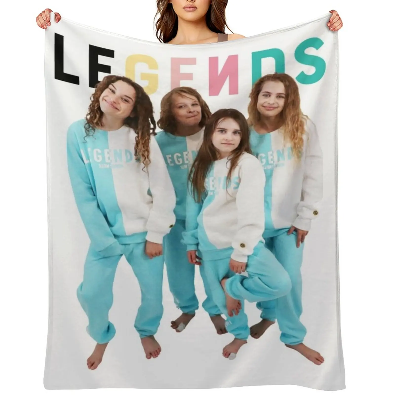 Norris Nuts Legends Throw Blanket cosplay anime Luxury Throw Heavy Travel Blankets