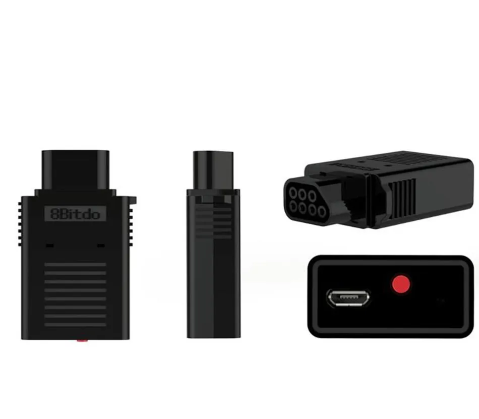 8BitDo-Récepteur sans fil rétro, adaptateur Bluetooth pour AnjClassic Edition, prise en charge pour PS3, PS4, Wii U Pro, Wii Mote, contrôleur de jeu