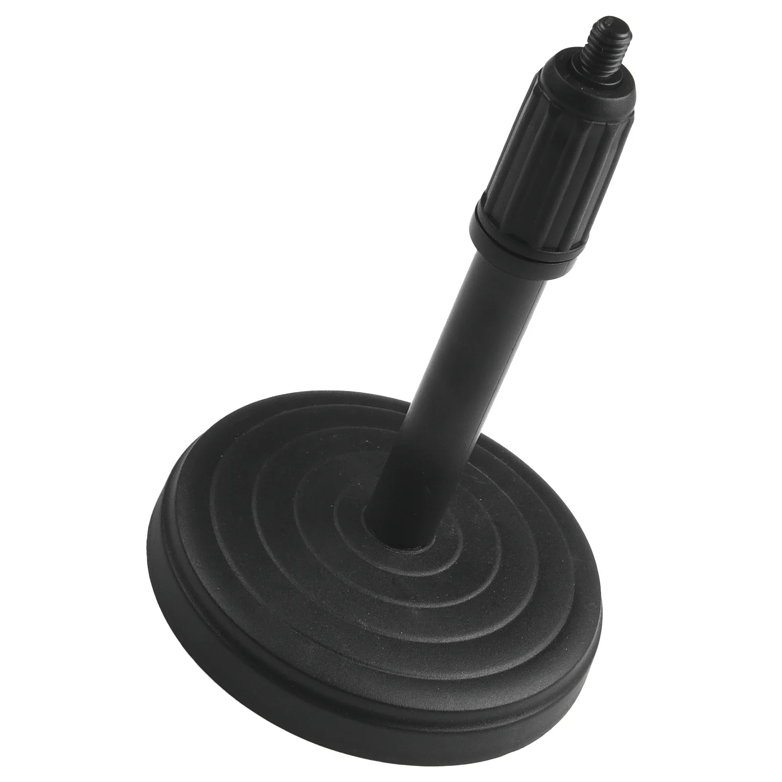 Desktop Disc Mobile Phone Holder 1pc Holder Base With Lifting Rod Full Plastic Rod Brand New For Meetings Black Plastic Stand