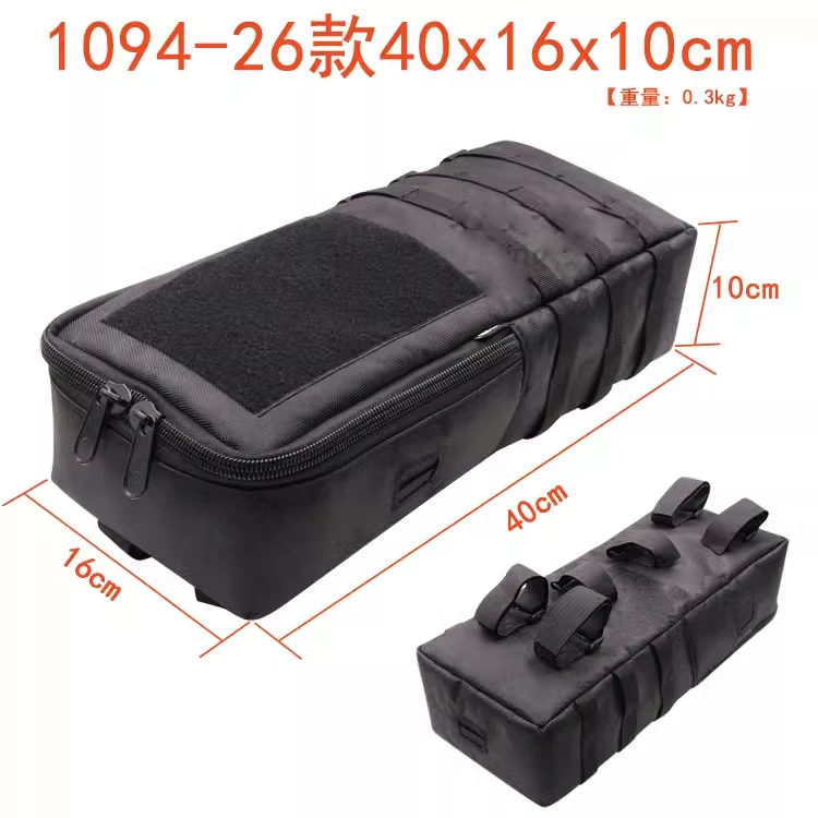 Tas penyimpanan sepeda kain Oxford baterai Lithium, tas sepeda tahan aus tahan guncangan untuk tas sepeda skuter baterai PVC