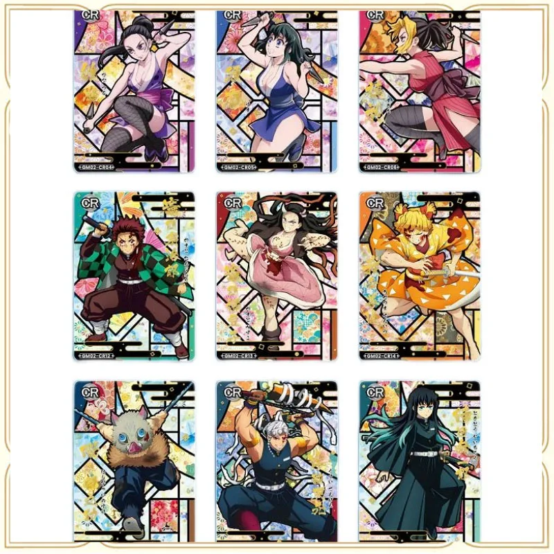 

Anime Demon Slayer CR ACG Sexy Card Kamado Nezuko Tsuyuri Kanao Collection Card Toys for boys Christmas birthday present