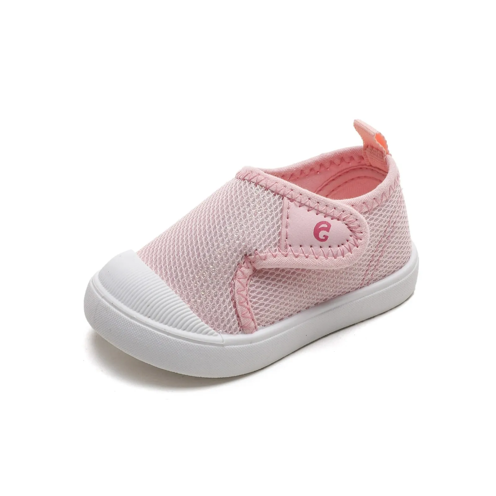 Zapatos para caminar para bebés, zapatos para caminar para bebés, zapatos para niñas y niños, zapatos informales de malla transpirables antideslizantes de fondo suave, zapatos de interior para niños