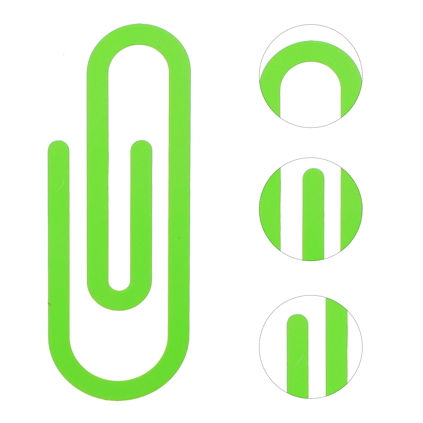 

5Pcs Metal Paper Clips Small Creative Shaped Office Supplies Bookmarks Cute Unique Document Clips Hand Paper Clip